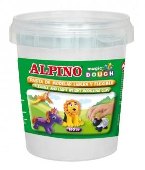 ALPINO PASTA DE MOLDEAR MAGIC DOUGH BOTE 160GR BLANCO