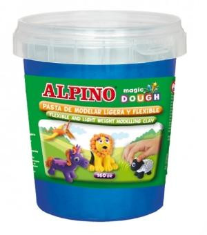 ALPINO PASTA DE MOLDEAR MAGIC DOUGH BOTE 160GR AZUL