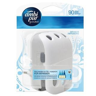 AMBIPUR AMBIENTADOR ELÉCTRICO DIFUSOR 3 VOLUTION REGULABLE SIN RECAMBIO