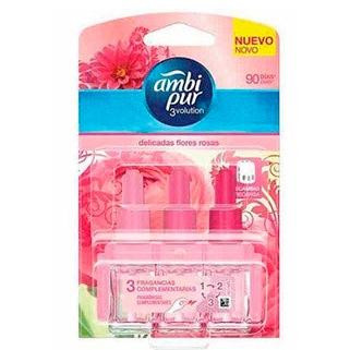 AMBIPUR AMBIENTADOR 3 VOLUTION RECAMBIO 21ML FLORES DELICADAS