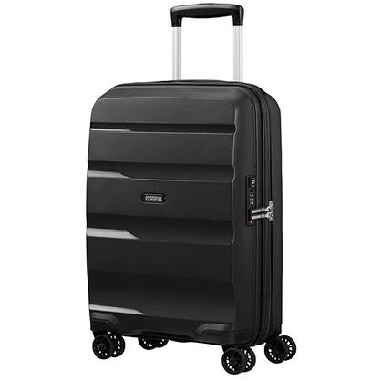 AMERICAN TOURISTER SPINNER RÍGIDO BON AIR 4 RUEDAS 100% FABRICADA EN POLIPROPILENO CON CERRADURA TSA DE 3 DÍGITOS 200X400X550 MM NEGRO