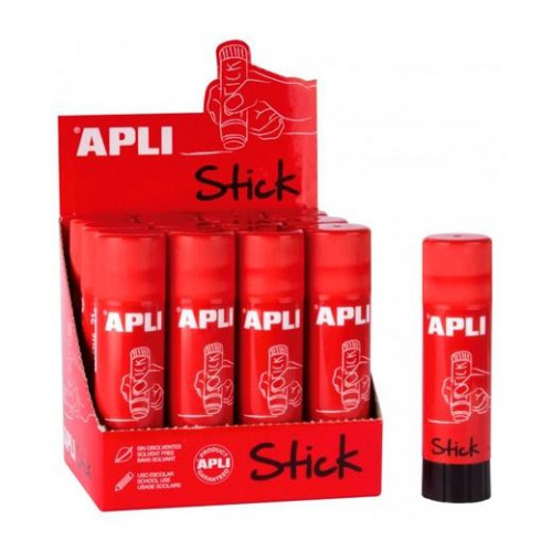 APLI BARRA DE PEGAMENTO ADHESIVO PERMANENTE 40GR -12U- APLI BARRA DE PEGAMENTO ADHESIVO PERMANENTE 40GR -12U-
