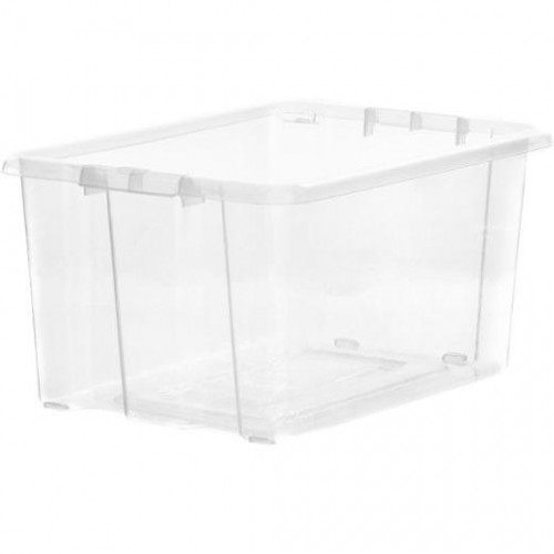 ARCHIVO 2000 CAJA DE ALMACENAJE DIVERTIDO 305X225X200MM 14L SIN TAPA CRISTAL TRANSPARENTE
