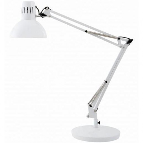 ARCHIVO 2000 LÁMPARA LED DE ARQUITECTO 600 LUMEN 7W FLEXO DE SOBREMESA ABS/METAL BLANCO