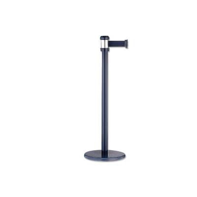BISMARK PACK DE 2 POSTES SEPARADORES METÁLICOS CON CINTA DE 2 METROS NEGROS BISMARK PACK DE 2 POSTES SEPARADORES METÁLICOS CON CINTA DE 2 METROS NEGROS