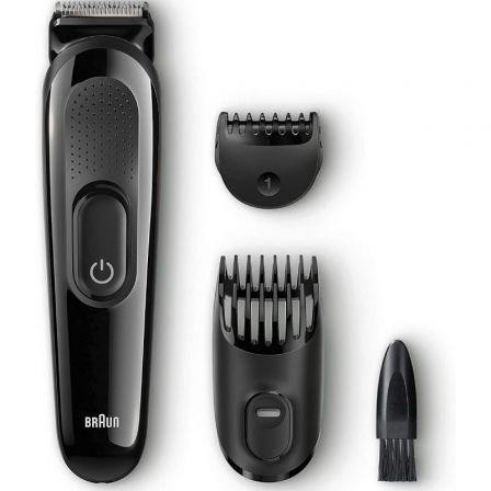BRAUN CORTABARBAS STYLIN  KIT SK2000 CON BATERIA Y 3 ACCESORIOS
