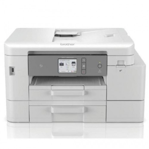 BROTHER EQUIPO MULTIFUNCIÓN INKJET COLOR A4, LAN, WIFI, NFC, FAX DÚPLEX Y GRAN CAPACIDAD DE PAPEL 4 EN 1 MFCJ4540DW BLANCA