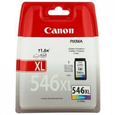 CANON TINTA TRICOLOR PIXMA MG2150/MG3150/MX455/MX525/MX395 - CL 546 XL