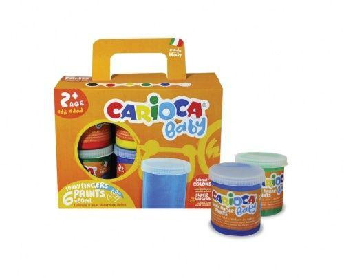 CARIOCA TÉMPERA 100GR / 80ML LAVABLE COLORES - CAJA DE 6