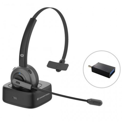 CONCEPTRONIC AURICULARES BLUETOOTH CON BASE DE CARGA