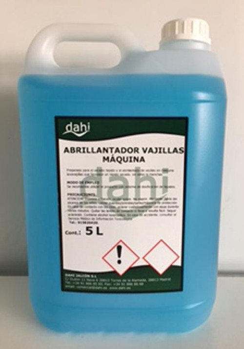 ABRILLANTADOR LAVAVAJILLAS GARRAFA 5L