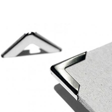 DISPLAST CANTONERAS MEDIANAS 16X16X5MM -  PACK 100U - NÍQUEL