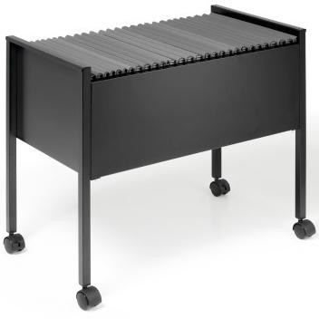 DURABLE CARRITO PARA CARPETAS COLGANTES ECONOMY 80 A4 NEGRO
