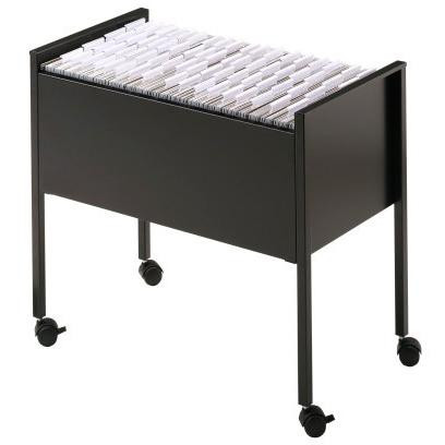 DURABLE CARRITO PARA CARPETAS COLGANTES ECONOMY 80 FOLIO NEGRO