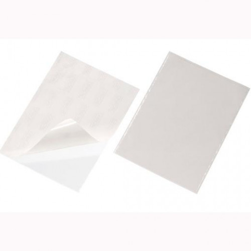 DURABLE POCKETFIX FUNDA AUTOADHESIVA A4 TRANSPARENTE -50U-