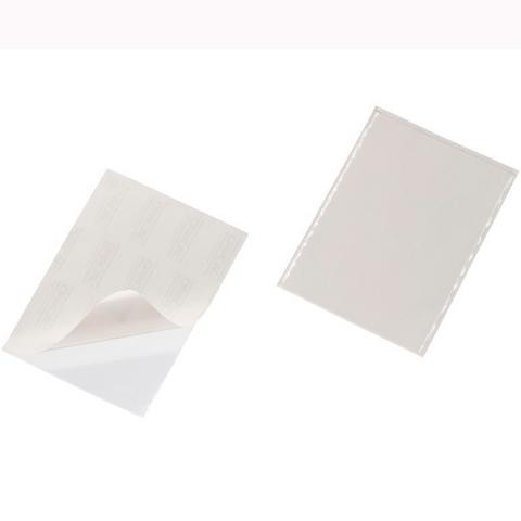 DURABLE POCKETFIX FUNDA AUTOADHESIVA A5 TRANSPARENTE EN PACK DE 25