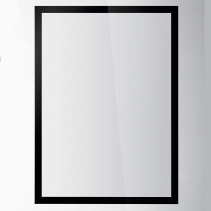 DURABLE MARCO INFORMATIVO ELECTROESTÁTICO DURAFRAME SUN A3 NEGRO
