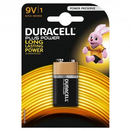 DURACELL PILAS PLUS POWER 6LR61 ALCALINAS 9V PACK-1