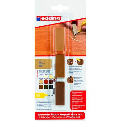 EDDING JUEGO DE CERA REPARADORA 8902 SUELOS DE MADERA ROBLE -BLISTER 3U- EDDING JUEGO DE CERA REPARADORA 8902 SUELOS DE MADERA ROBLE -BLISTER 3U-