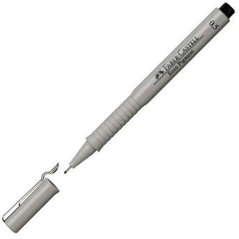 FABER CASTELL ROTULADOR CALIBRADO ECCO PIGMENT 0,5MM NEGRO