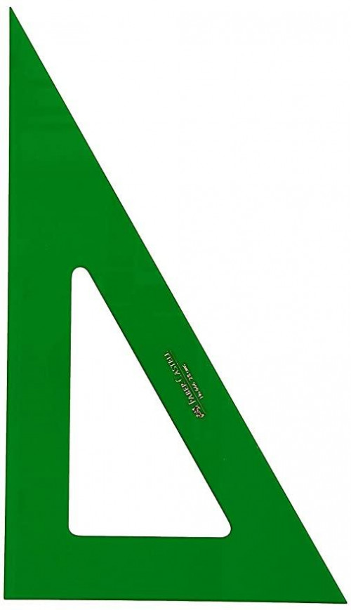FABER - CASTELL CARTABÓN SIN GRADUAR 16CM VERDE PACK