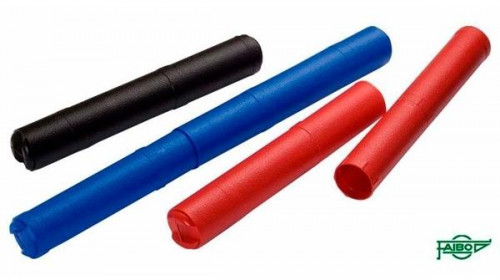 FAIBO TUBO PORTAPLANOS DE PLÁSTICO EXTENSIBLE 40 A 75 CM SIN BANDOLERA GRIS