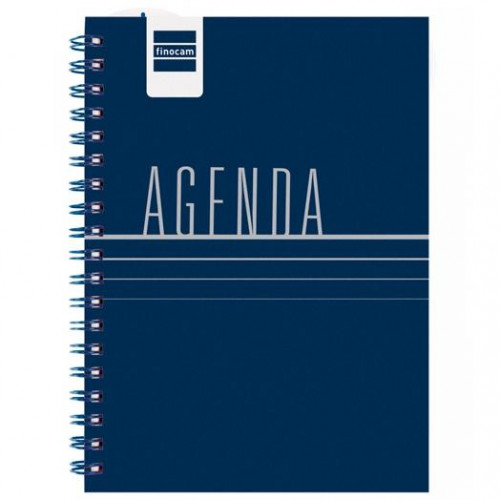 FINOCAM AGENDA ESCOLAR MINI INSTITUT 1/8 ESPIRAL SVH LISA AZUL 2023-2024