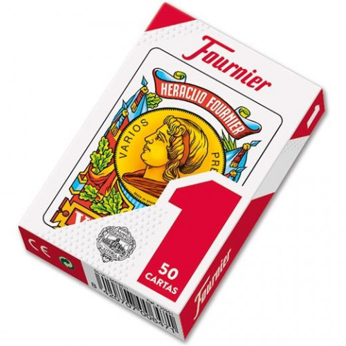 FOURNIER BARAJA ESPAÑOLA Nº 1 DE 50 CARTAS 61,5X95MM -ESTUCHE DE CARTÓN-