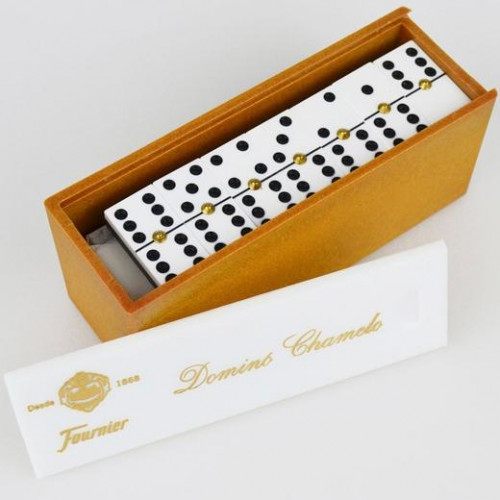 FOURNIER DOMINÓ CHAMELO MARFILINA -CAJA DE PLÁSTICO-