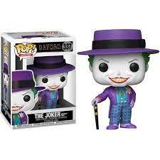 FUNKO POP DC JOKER CON SOMBRERO 1989 CON VERSION CHASE Nº337 -CAJA ORIGINAL-