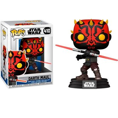 FUNKO POP STAR WARS CLONE WARS DARTH MAUL Nº 410 -CAJA ORIGINAL-