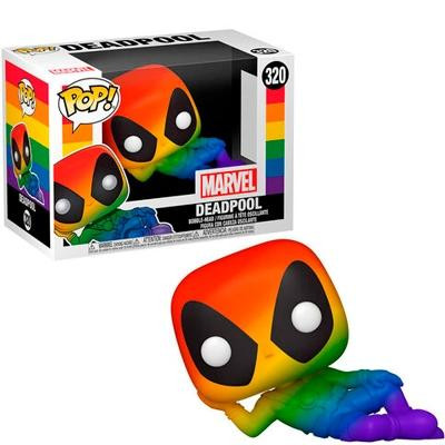 FUNKO POP MARVEL DEADPOOL DIA DEL ORGULLO DEADPOOL ARCOIRIRS Nº 320 -CAJA ORIGINAL-