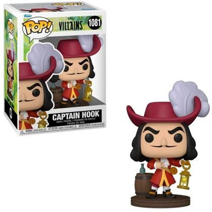 FUNKO POP DISNEY VILLANOS CAPITAN GARFIO Nº 1081 -CAJA ORIGINAL-