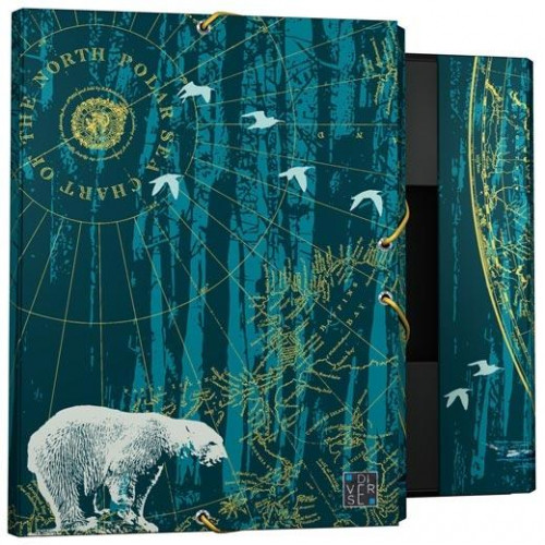 GRAFOPLÁS CARPETA CON GOMAS DIVERSE NORTH POLAR FOLIO 3 SOLAPAS CARTÓN FORRADO FSC