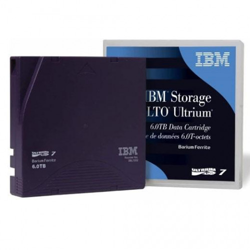 IBM SOPORTE DE ALMACENAMIENTO - LTO ULTRIUM 7 - 6TB/15TB IBM SOPORTE DE ALMACENAMIENTO - LTO ULTRIUM 7 - 6TB/15TB