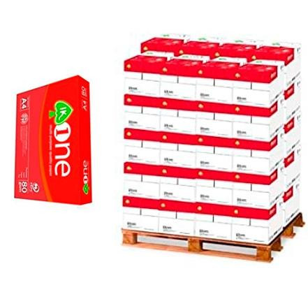 IK ONE PAPEL A4 80GR-  PALET 240 DE PAQUETES  *** SOLO PENINSULA Y SERVICIO PUERTA BAJO, NO SE DESPALETIZARA NI SUBIRAN A PLANTA ***