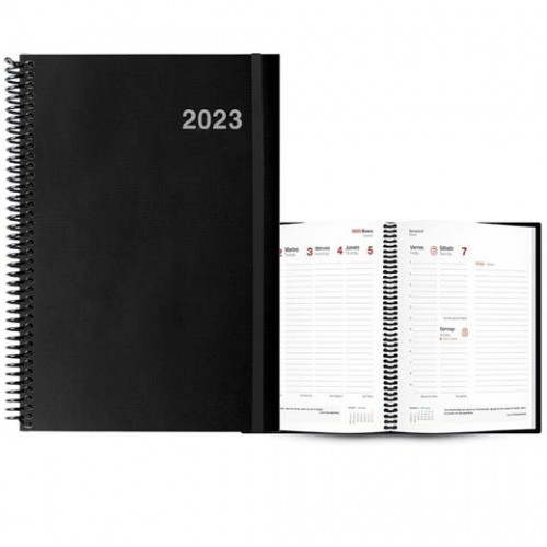 INGRAF AGENDA ANUAL PARIS SEMANA VISTA CASTELLANO 15X21 2023 NEGRO INGRAF AGENDA ANUAL PARIS SEMANA VISTA CASTELLANO 15X21 2023 NEGRO