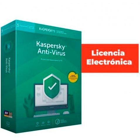 KASPERSKY ANTI-VIRUS 3 DEVICE 1 YEAR BASE LICENSE PACK **L. ELECTRÓNICA KASPERSKY ANTI-VIRUS 3 DEVICE 1 YEAR BASE LICENSE PACK **L. ELECTRÓNICA