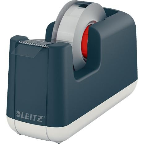 LEITZ DISPENSADOR DE CINTA ADHESIVA COSY GRIS TERCIOPELO