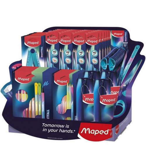 MAPED EXPOSITOR COLECCIÓN NIGHTFALL -SURTIDO-