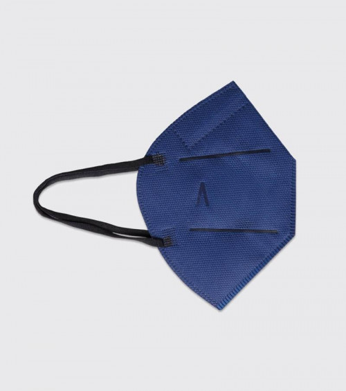 MASCARILLA FFP2 AZUL OSCURO INFANTIL CERT. EN 149:2001 + A1 CON CLIP DE AJUSTE INDIVIDUAL