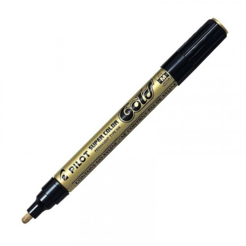PILOT MARCADOR PERMANENTE DESECHABLE ORO MEDIO