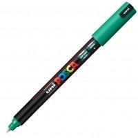 POSCA MARCADOR  PC-1MR NO PERMANENTE PUNTA EXTRAFINA 0.7MM VERDE